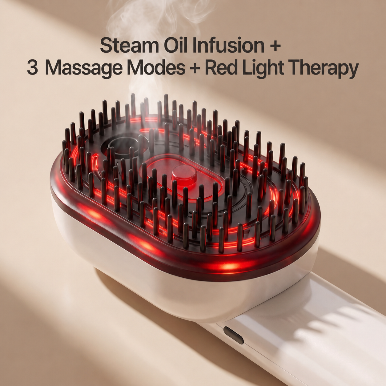 Orivex™ 3-in-1 Steam Hair Therapy Brush