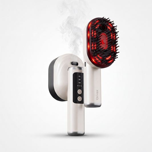 Orivex™ 3-in-1 Steam Hair Therapy Brush